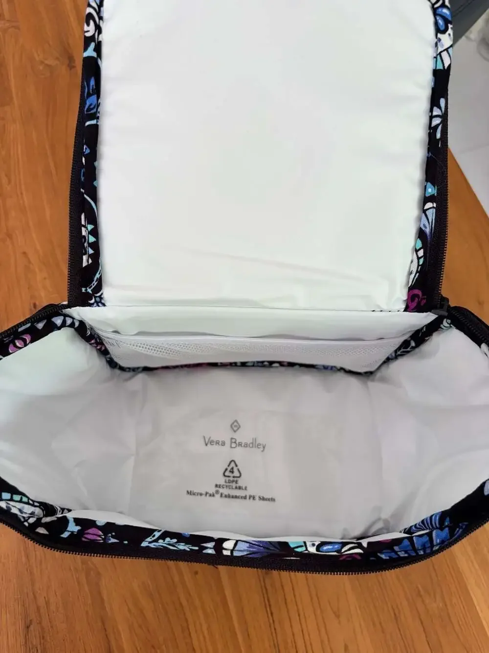 Vera Bradley Quilted Insulated Lunch bag New With Tags
